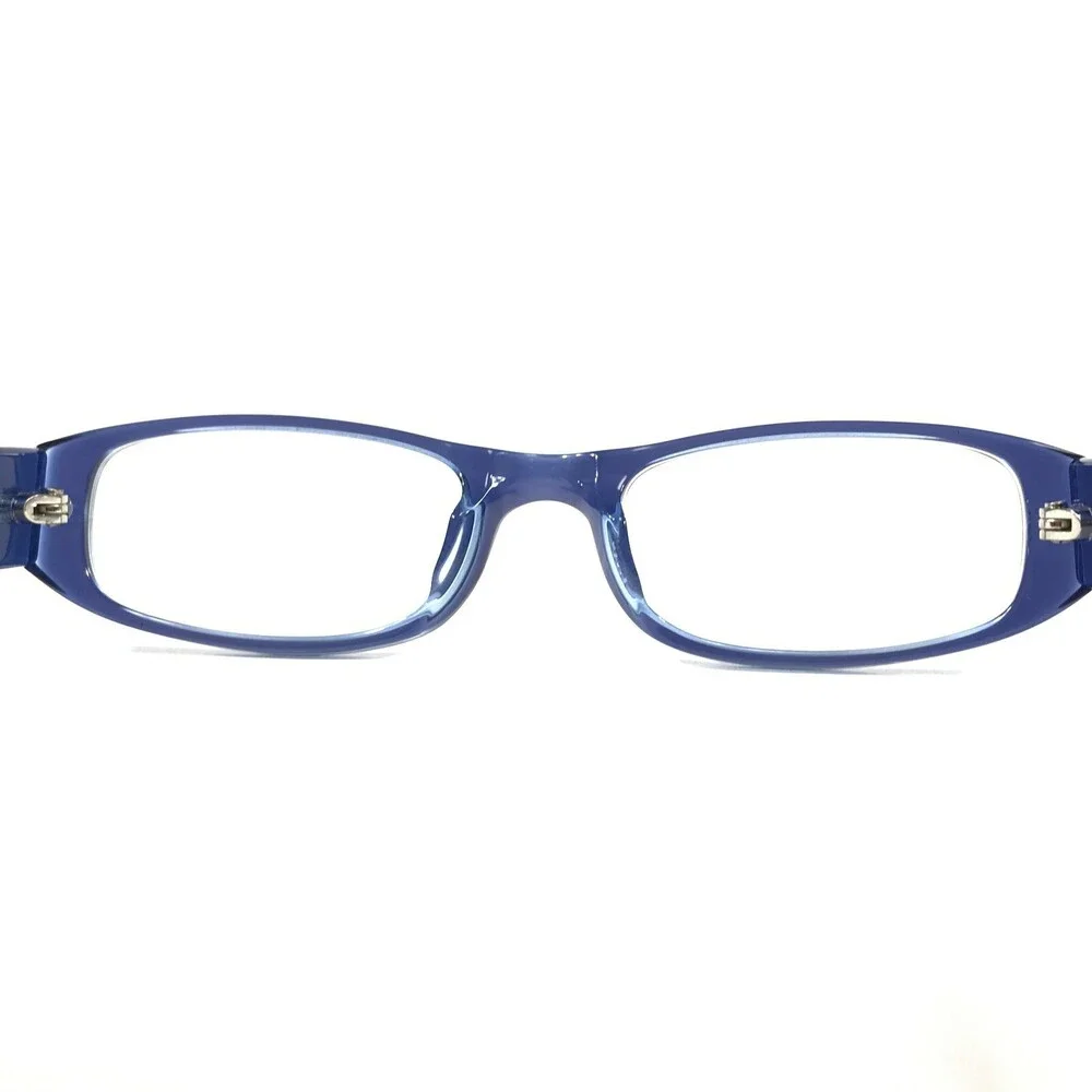 Emporio Armani Eyeglasses Frames 566 414 Blue Rectangular Full Rim 48-18-135